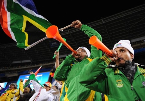 Vuvuzela blowers
